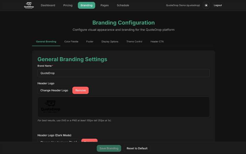 Admin panel demo 5